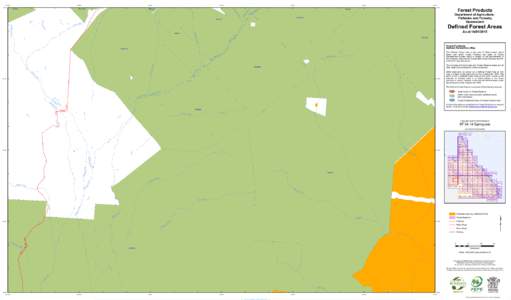 Defined Forest Area Map SF[removed]Springvale as at 14 January 2015