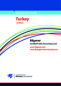Doing Business Guide  Turkey 1st Edition  Bilgener