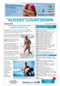 Surf lifesaving / Surfboat / Ironman / Clint Robinson / The Coolangatta Gold / Oceania / Sport in Australia / Sports / Surf ski