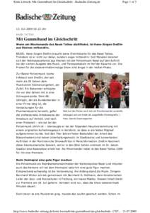 Kreis Lörrach: Mit Gummiband im Gleichschritt - Badische-Zeitung.de  Page 1 of[removed]Juli[removed]:22 Uhr BASEL TATTOO