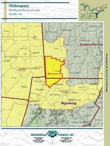 Mehoopany Northeast Pennsylvania[removed]mi2 Geophysical Pursuit 3-D Surveys