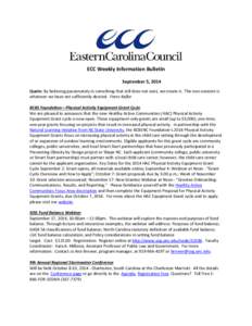 Microsoft Word - ECC Weekly Information Bulletin