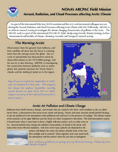 Office of Oceanic and Atmospheric Research / Visibility / Smog / Air pollution / Aerosol science / Arctic haze / Cooperative Institute for Research in Environmental Sciences / Haze / Earth System Research Laboratory / Atmospheric sciences / Meteorology / Atmosphere