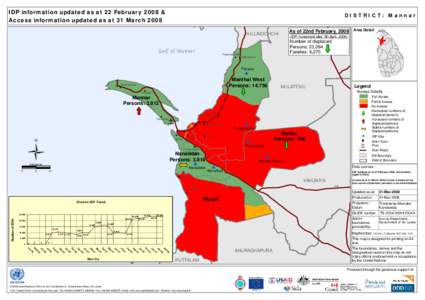 Internally displaced person / Sri Lanka / Pesalai / Displaced person / Injustice / Sri Lankan IDP numbers /  February to December / Forced migration / Persecution / Mannar District