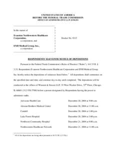 ENH__Respondents'_11th_Notice_of_Depositions