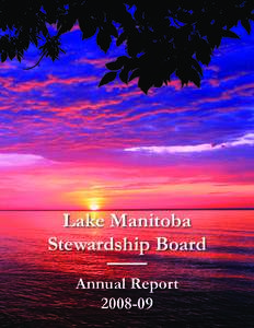 Lake Manitoba Stewardship Board —— Annual Report[removed]