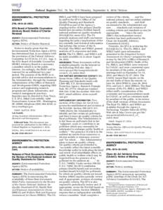 Earth / Environmental chemistry / National Ambient Air Quality Standards / Air pollution / Clean Air Act / Ozone / Air quality / Regulation of greenhouse gases under the Clean Air Act / Paul J. Lioy / Environment / Air pollution in the United States / United States Environmental Protection Agency