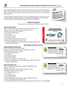 Microsoft Word - August_2014 Coupon Redemption Instructions_Draft.docx