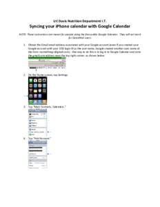 Microsoft Word - iPhone Google Calendar sync.doc