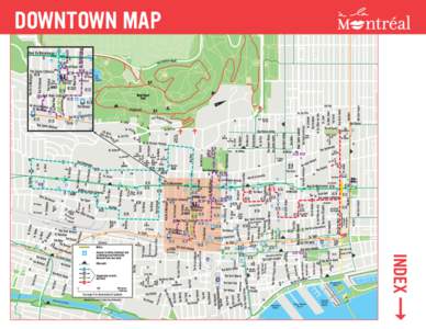 DOWNTOWN MAP  INDEX [SUITE] DOWNTOWN MAP Itinerary A - West of Downtown