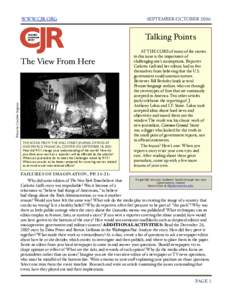 WWW.CJR.ORG  SEPTEMBER/OCTOBER 2006 Talking Points