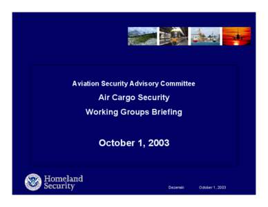Microsoft PowerPoint[removed]ASAC Air Cargo WG Briefing Elaine