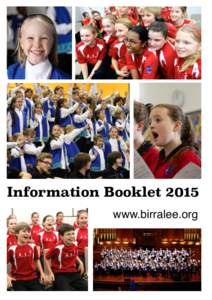 1   Information Booklet 2015 www.birralee.org