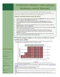 Influenza Surveillance Report