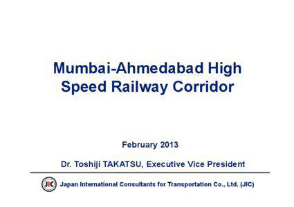 Mumbai-Ahmedabad High Speed Railway Corridor