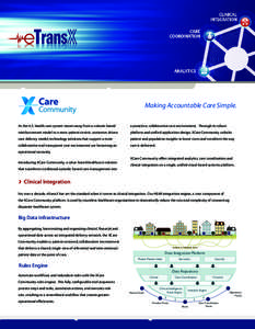 Healthcare / Clinical decision support system / Decision theory / Health care / Accountable care organization / Medical home / Health / Medicine / Health informatics