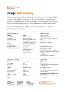 Design / International Design Excellence Awards / Industrial Designers Society of America