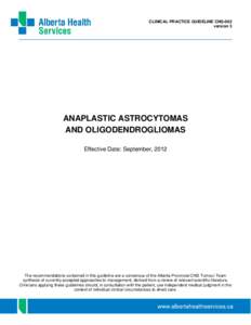 Glioma / Oligodendroglioma / Glioblastoma multiforme / Temozolomide / Astrocytoma / Oligoastrocytoma / Adjuvant therapy / Anaplastic thyroid cancer / Meningioma / Brain tumor / Medicine / Oncology