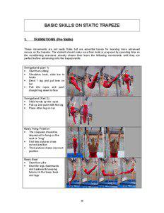 BASIC SKILLS ON STATIC TRAPEZE 1.