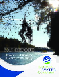 2017 REPORT Recommendations for a Healthy Water Future 