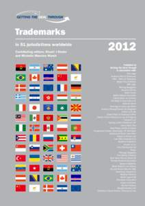 ®  Trademarks in 51 jurisdictions worldwide Contributing editors: Stuart J Sinder and Michelle Mancino Marsh