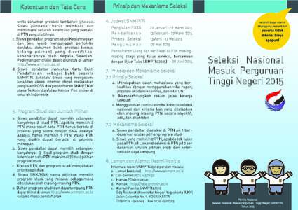 an (jika adaMei 2015 satuan pendidikan, lulus SNMPTN,