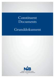 Constituent Documents Grunddokument