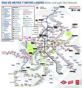 Line 1 Closed from 18th June until October between Plaza Castilla and Sierra de Guadalupe CIUDAD UNIVERSITARIA 