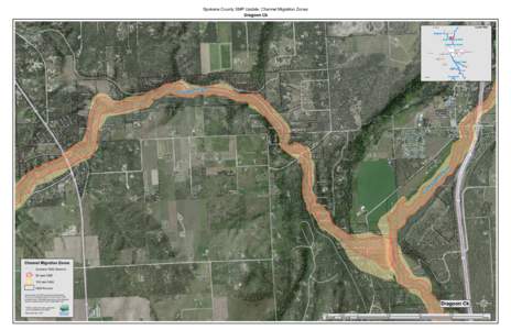 Spokane County SMP Update: Channel Migration Zones Dragoon Ck Locator Map Spr ingda le