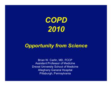 1. Carlin-COPD community[removed]Actual).ppt