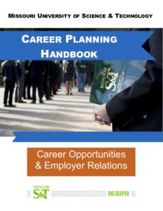 MISSOURI UNIVERSITY OF SCIENCE & TECHNOLOGY  CAREER PLANNING HANDBOOK  Career Opportunities