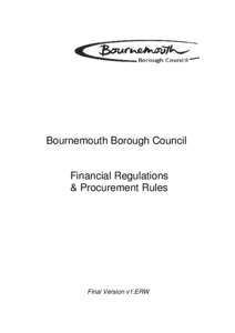 Microsoft Word - Bournemouth Borough Council Fin Regs Final Issue v3 ERW060313