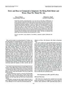 Journal of Personality and Social Psychology 2007, Vol. 92, No. 6, 972–989 Copyright 2007 by the American Psychological Association/$12.00 DOI: 