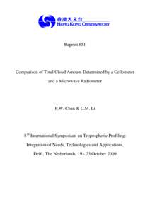 Ceilometer / Cloud base / Cirrus cloud / Cloud / Infrared / METAR / Okta / Atmospheric sciences / Meteorology / Clouds