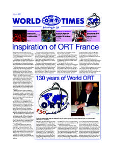 Bramson ORT College / Argentina / Pat / VID / ORT Israel / The Ort Institute / Education / World ORT / ORT Argentina