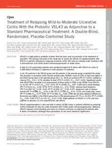 ORIGINAL CONTRIBUTIONS  Treatment of Relapsing Mild-to-Moderate Ulcerative