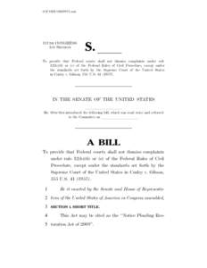 Conley v. Gibson / Federal Rules of Civil Procedure / Pleading / Supreme Court of the United States / United States federal courts / Supreme court / Bell Atlantic Corp. v. Twombly / Surowitz v. Hilton Hotels Corp. / Law / Civil procedure / Civil law