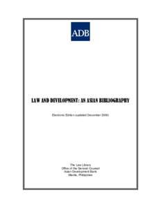 Microsoft Word - Law Bibiliography.doc