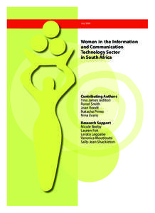 July[removed]Women in the Information and Communication Technology Sector in South Africa
