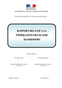 Rapport FFH 2014-M