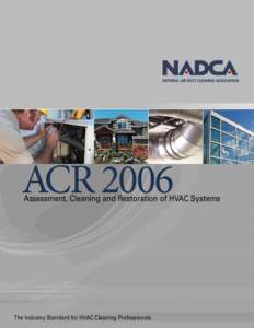 Assessment, Cleaning, and Restoration of HVAC Systems ACR 2004