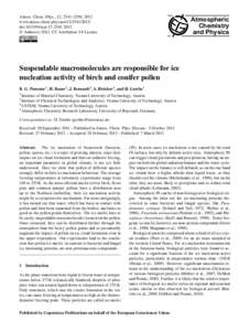 Particulates / Snow / Ice nucleus / Nucleation / Crystallization / Freezing / Ice / CLOUD / Properties of water / Chemistry / Phase transitions / Clouds