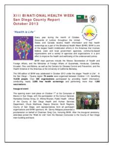 San Diegoâ€“Tijuana / Public health / San Diego–Tijuana / Health Initiative of the Americas / San Diego / Reproductive health / Tijuana / Mental health / Health / Geography of California / Health promotion