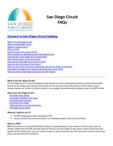 San Diego County Library / San Diego / Public library / Geography of California / San Diego County /  California / Southern California