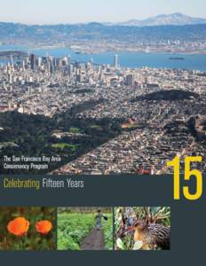The San Francisco Bay Area Conservancy Program Celebrating Fifteen Years  15