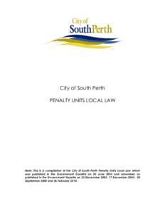City of South Perth / Canning Highway / South Perth / Swan River / Perth /  Western Australia / Geography of Australia / Geography of Western Australia