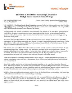 Microsoft Word[removed]TBP scholar press release FINAL.doc