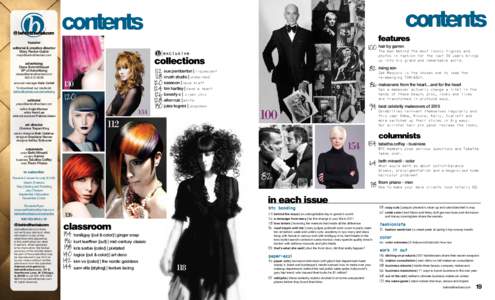 contents  contents founder editorial & creative director Mary Rector-Gable