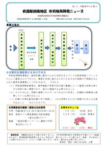 Vol.４：平成 25 年 4 月 26 日  岩国駅前南地区 市街地再開発ニュース 岩国駅前南地区市街地再開発準備組合 岩国市麻里布町 1-4-3 新岩国ﾋﾞﾙ 2 階