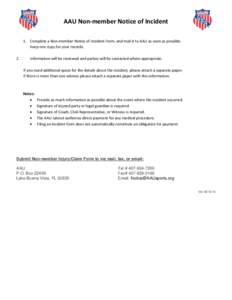 Microsoft Word - Non Member Incident Form Instructions